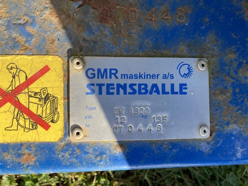 Sichelmäher typu GMR 2W1300, Gebrauchtmaschine w Roskilde (Zdjęcie 3)