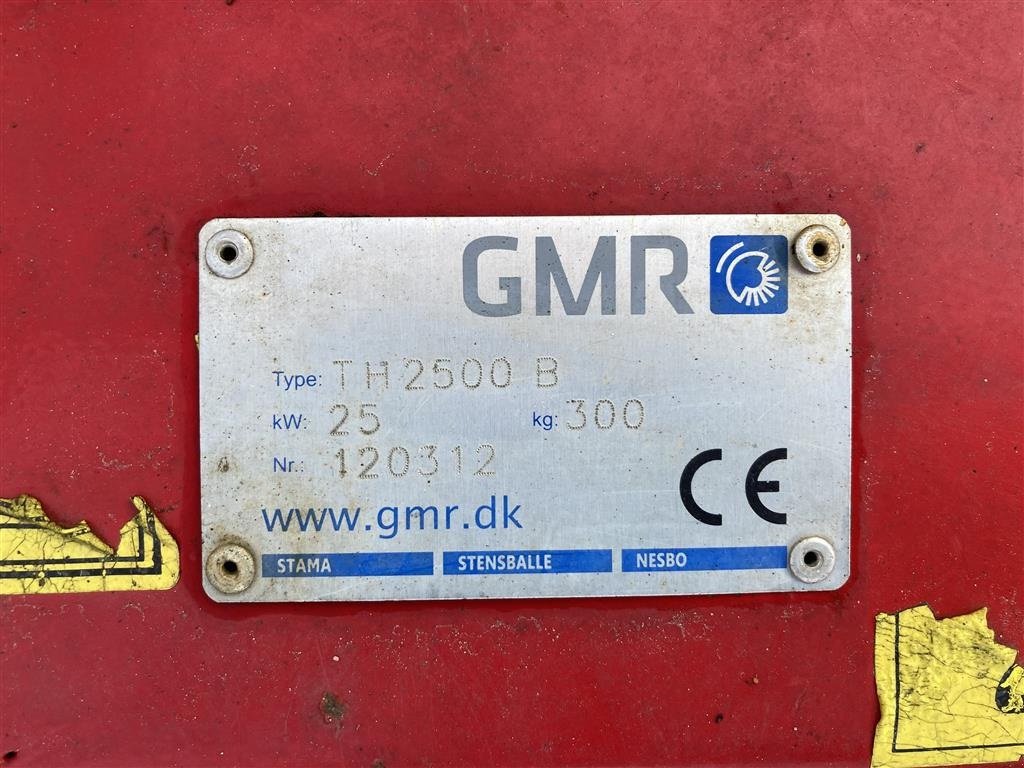 Sichelmäher tip GMR TH 2500B, Gebrauchtmaschine in Roskilde (Poză 3)