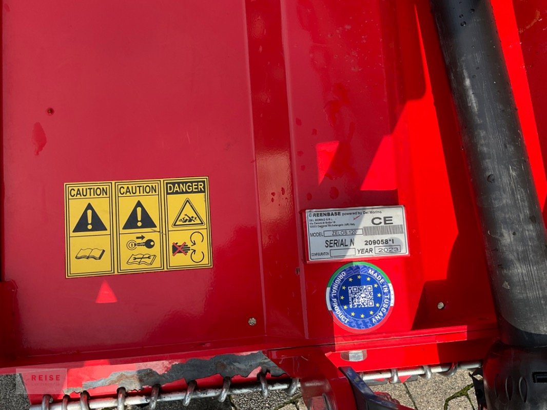 Sichelmäher typu GREENBASE Zelos 120 Sichelmäher / Mähwerk, Gebrauchtmaschine v Lippetal / Herzfeld (Obrázek 2)
