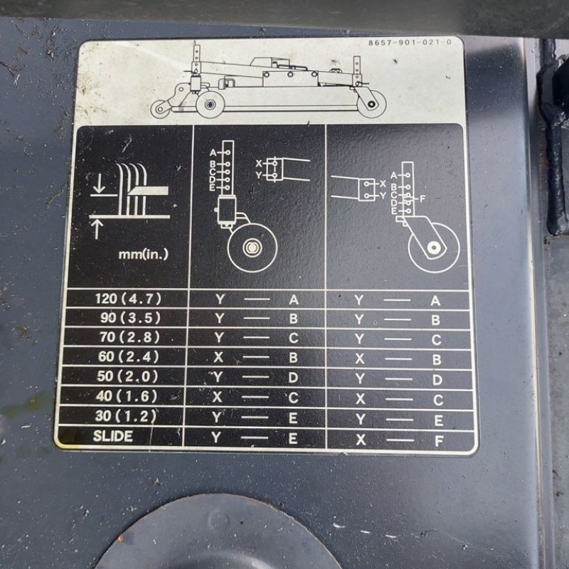Sichelmäher typu Iseki SSM54 voor TM 3215& TM 3217, Gebrauchtmaschine v STAPHORST (Obrázek 10)