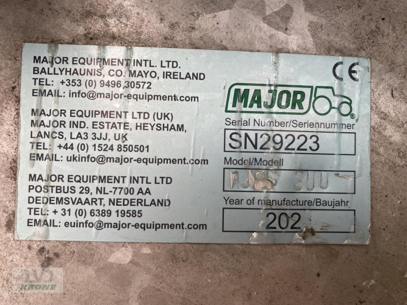 Sichelmäher typu Major MJ65-300, Gebrauchtmaschine v Spelle (Obrázek 7)