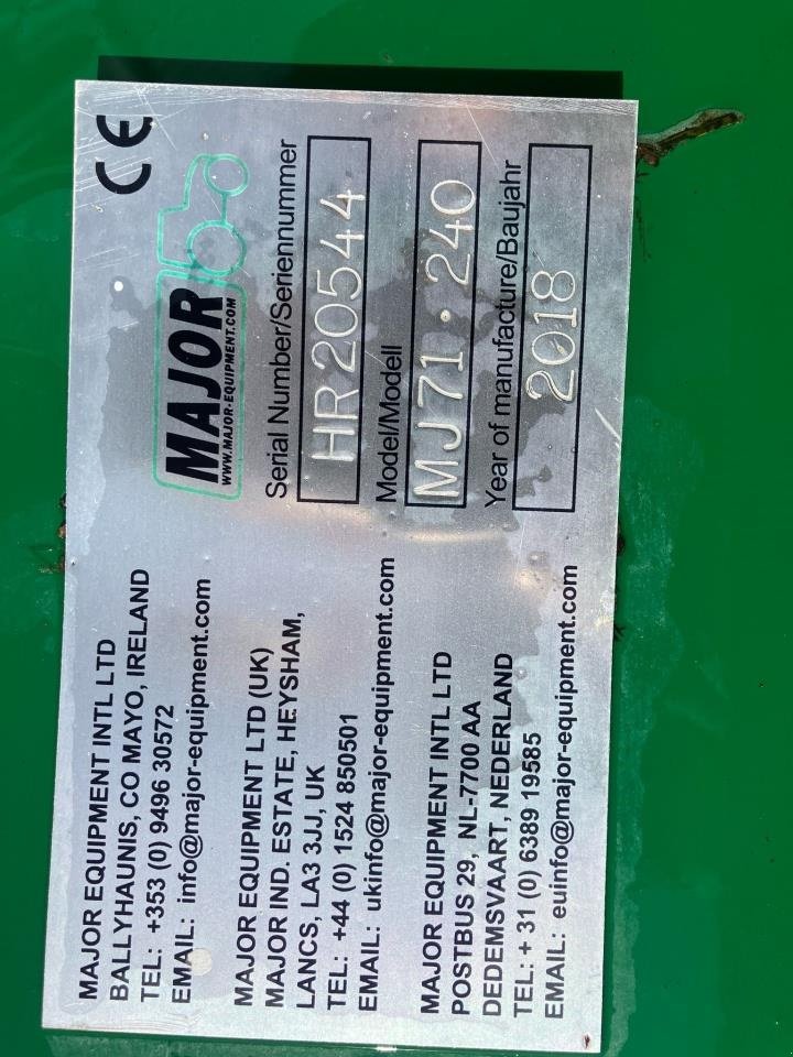 Sichelmäher tipa Major MJ71 240, Gebrauchtmaschine u Trige (Slika 11)