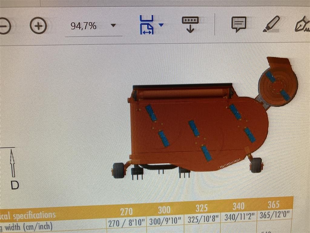 Sichelmäher типа Perfect Sunswing 325 Til Solcelleparker, Gebrauchtmaschine в Roskilde (Фотография 6)