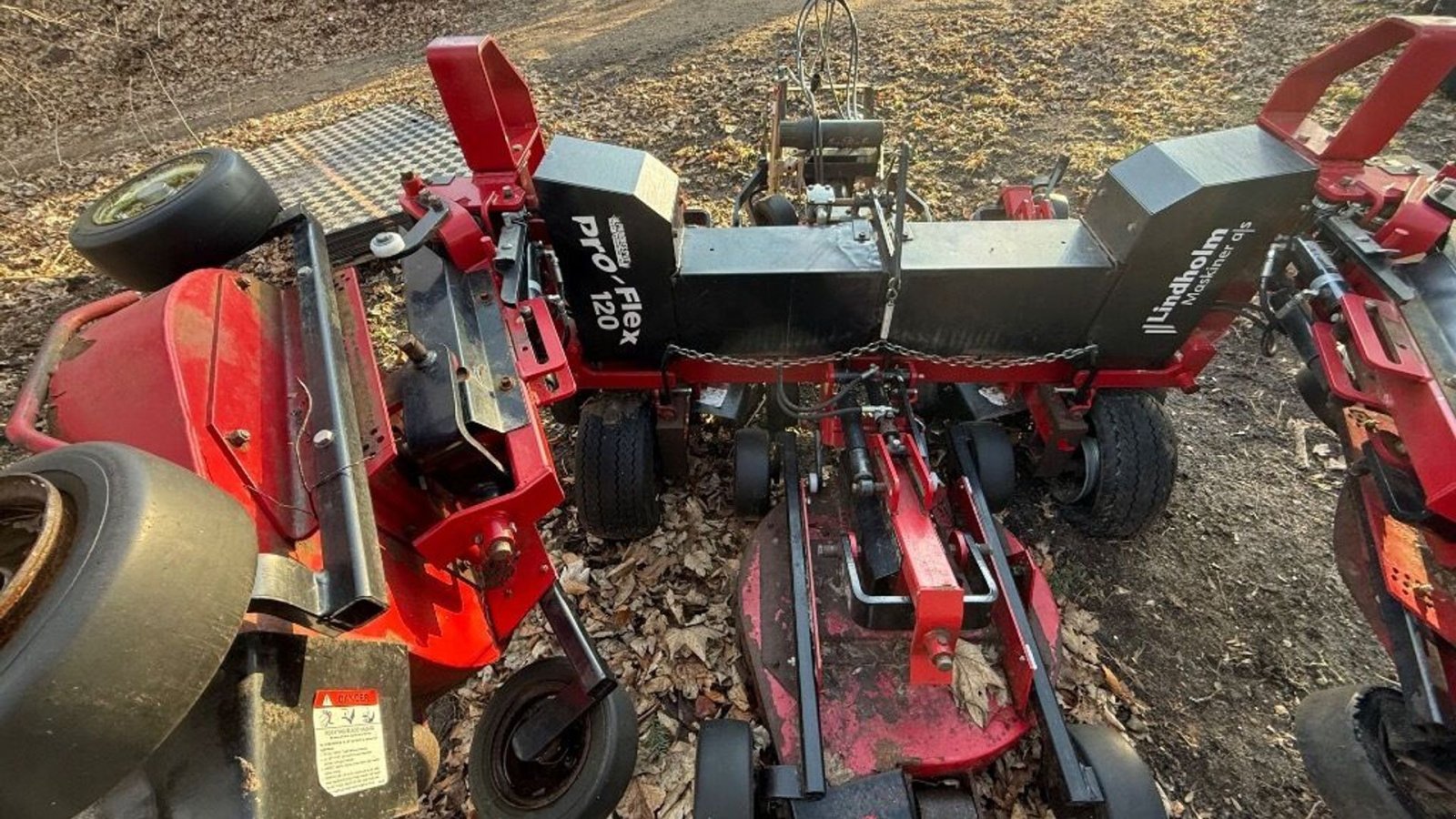 Sichelmäher Türe ait Progressive Pro-flex 120, Gebrauchtmaschine içinde Rødovre (resim 5)