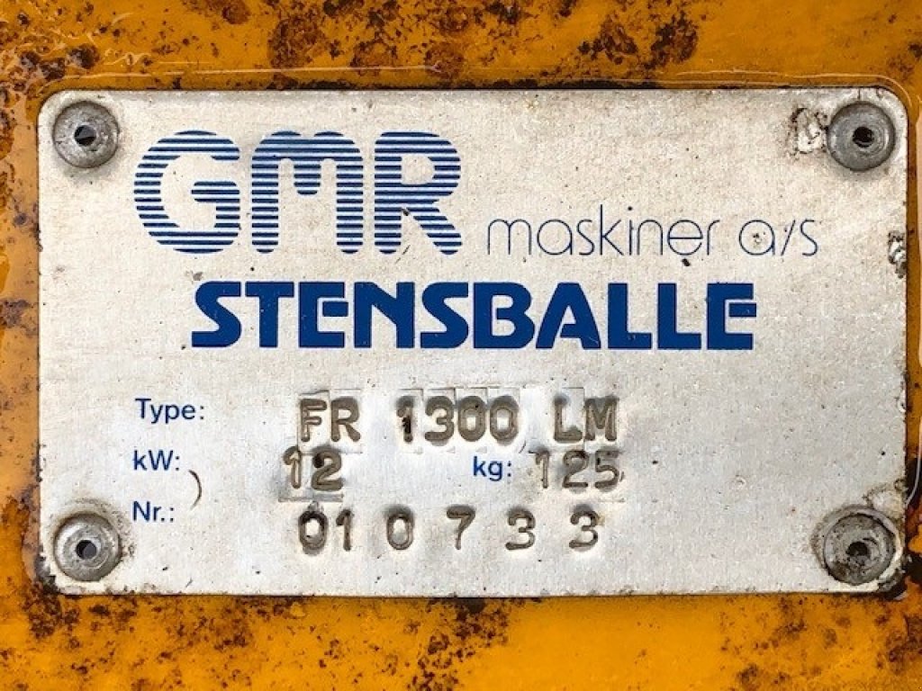 Sichelmäher typu Stensballe FM 1300 L, Gebrauchtmaschine w Vejle (Zdjęcie 6)