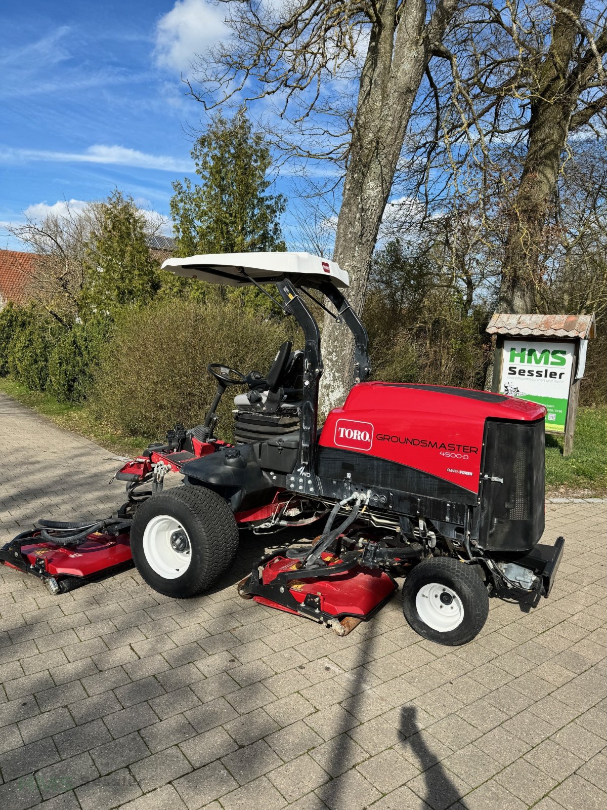 Sichelmäher tip Toro Groundsmaster 4500 D, Gebrauchtmaschine in Weidenbach (Poză 2)