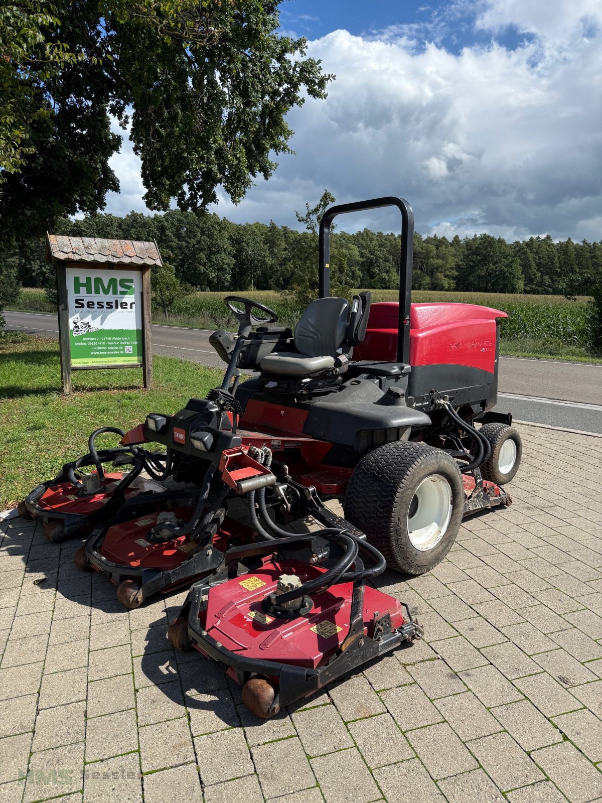 Sichelmäher типа Toro Groundsmaster 4500 D, Gebrauchtmaschine в Weidenbach (Фотография 2)