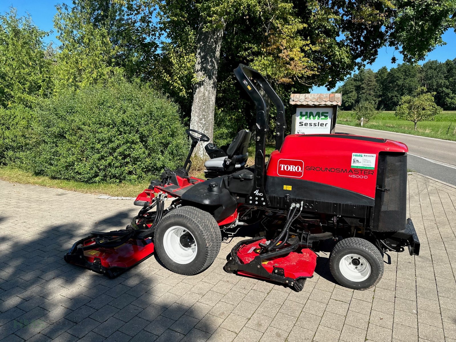 Sichelmäher tip Toro Groundsmaster 4500 D, Gebrauchtmaschine in Weidenbach (Poză 2)