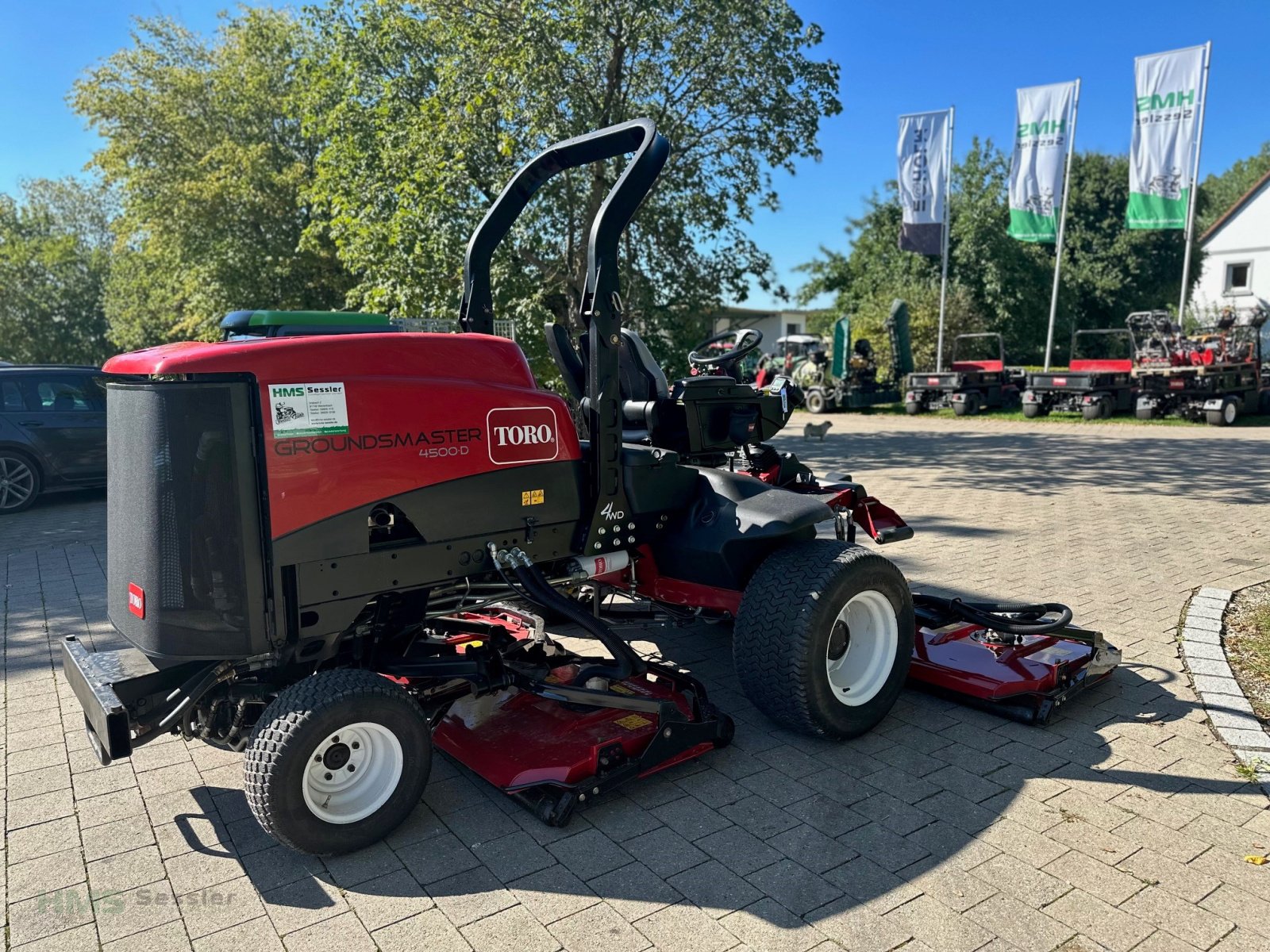 Sichelmäher типа Toro Groundsmaster 4500 D, Gebrauchtmaschine в Weidenbach (Фотография 4)