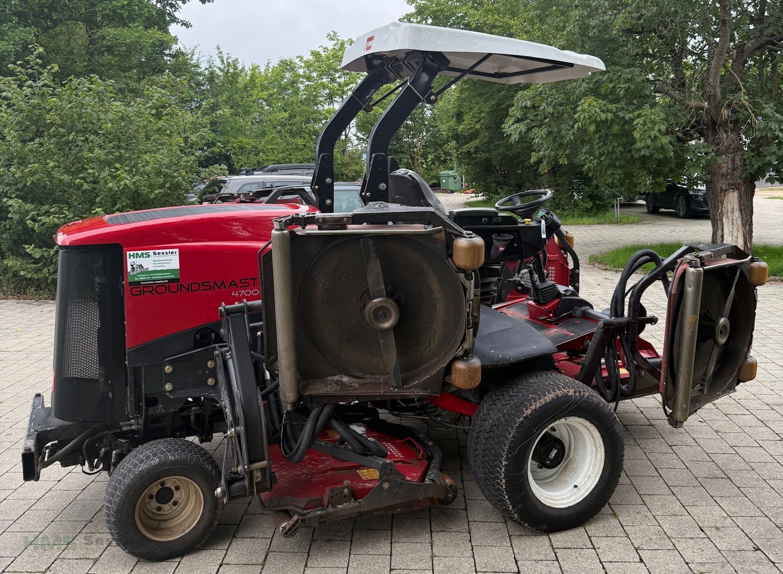 Sichelmäher tipa Toro Groundsmaster 4700D, Gebrauchtmaschine u Weidenbach (Slika 3)