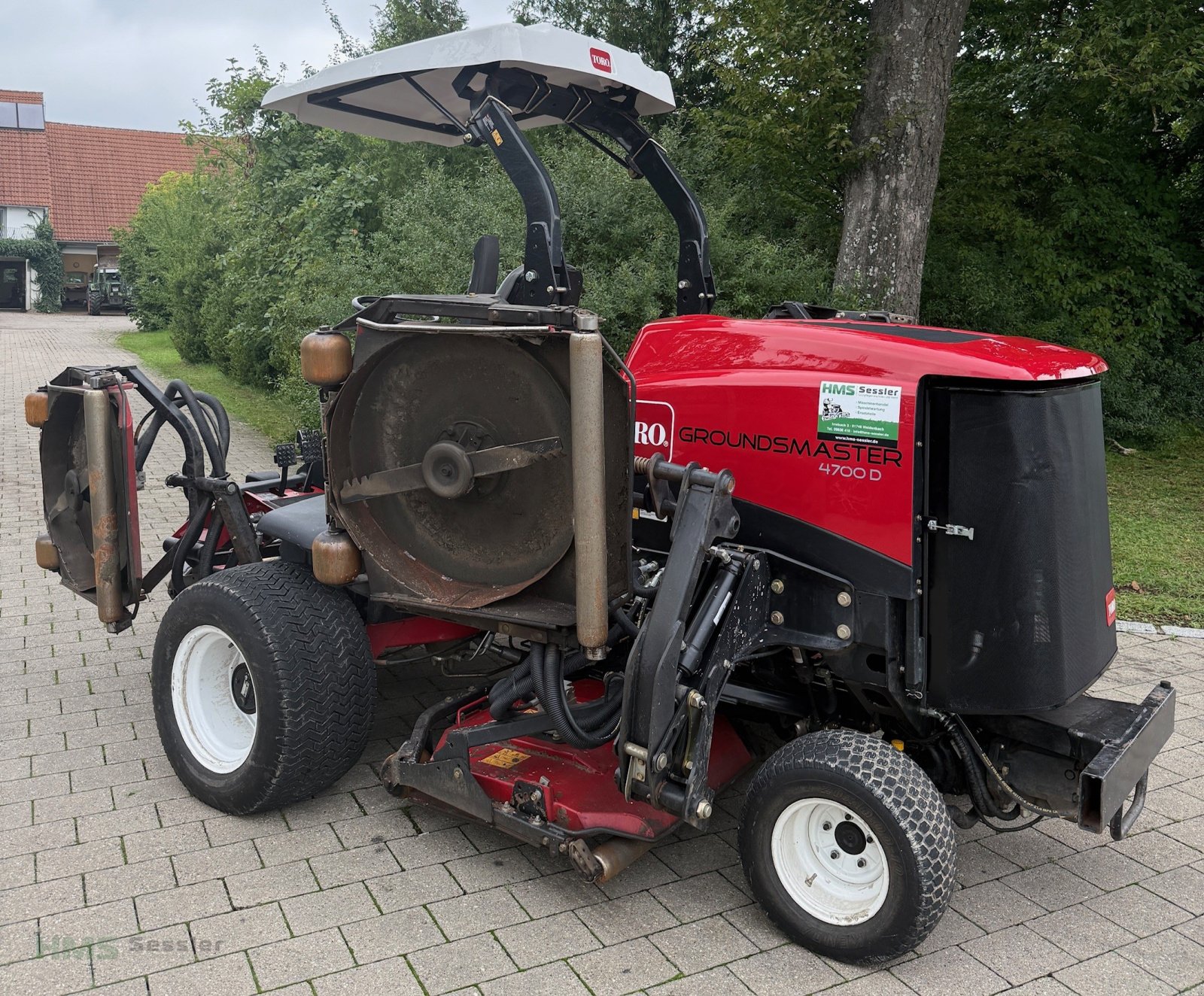 Sichelmäher tipa Toro Groundsmaster 4700D, Gebrauchtmaschine u Weidenbach (Slika 5)