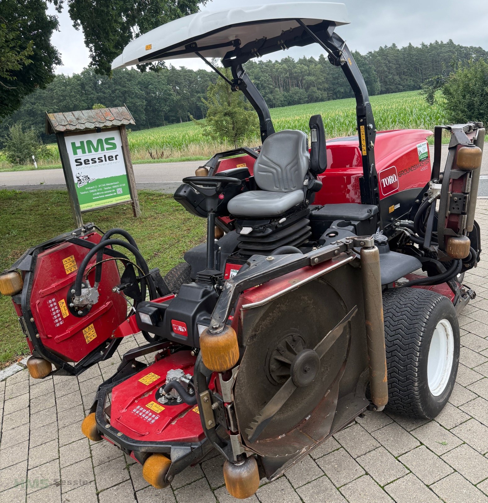 Sichelmäher tipa Toro Groundsmaster 4700D, Gebrauchtmaschine u Weidenbach (Slika 7)