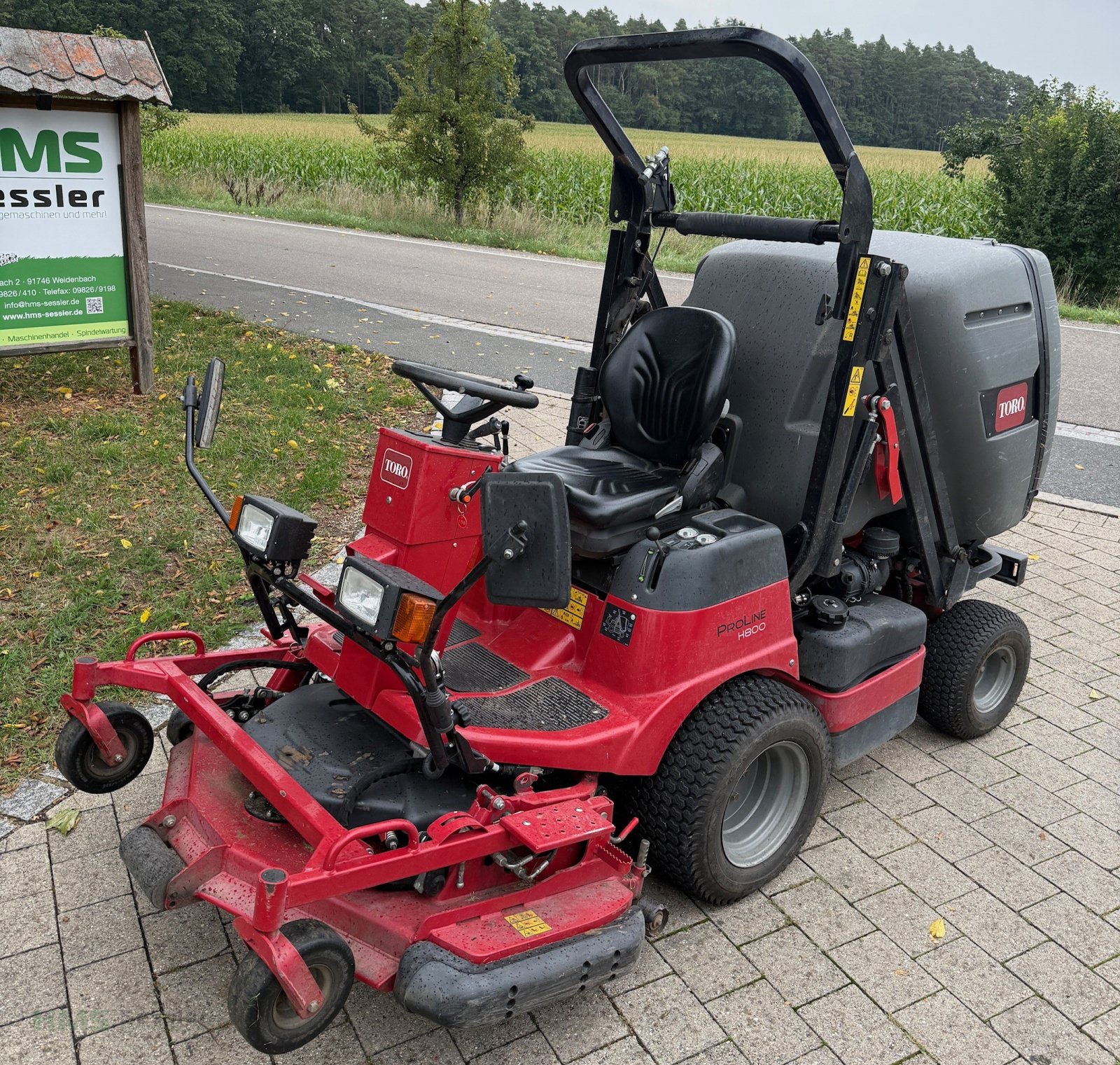 Sichelmäher tipa Toro PLH800 PLH 800 Pro Line Rasenmäher, Gebrauchtmaschine u Weidenbach (Slika 7)