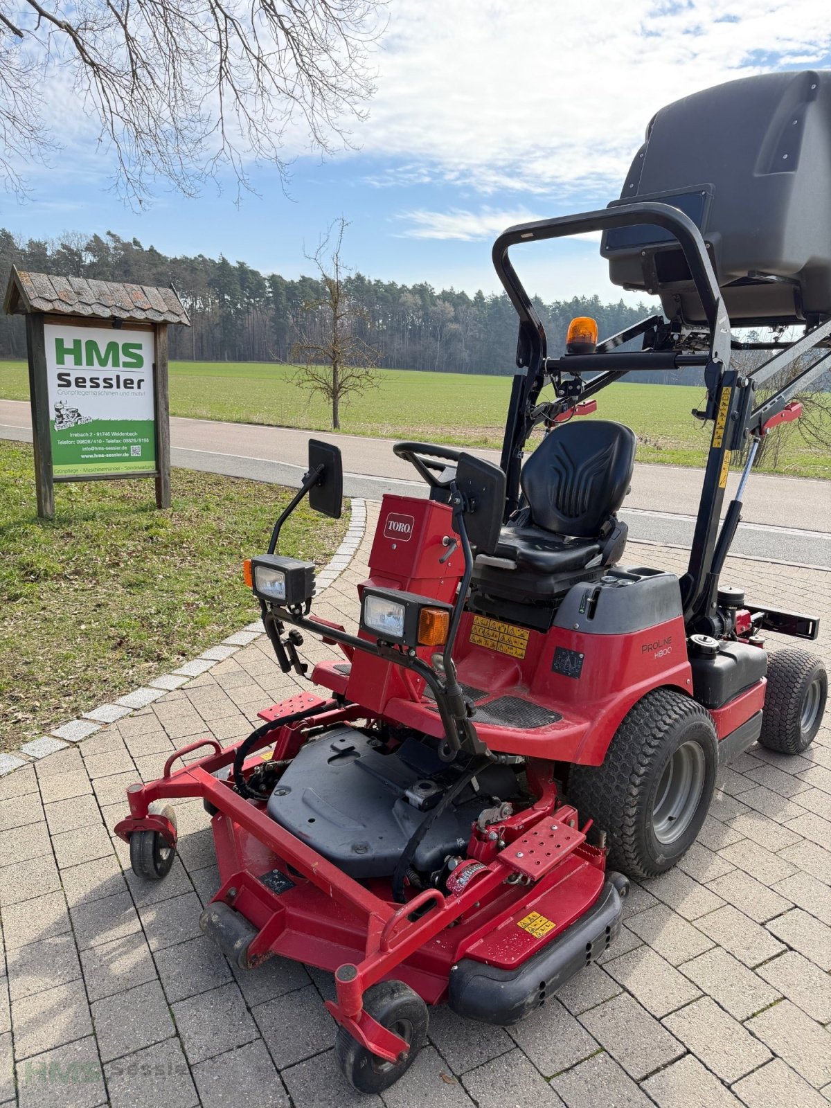 Sichelmäher от тип Toro ProLine H 800, Gebrauchtmaschine в Weidenbach (Снимка 8)