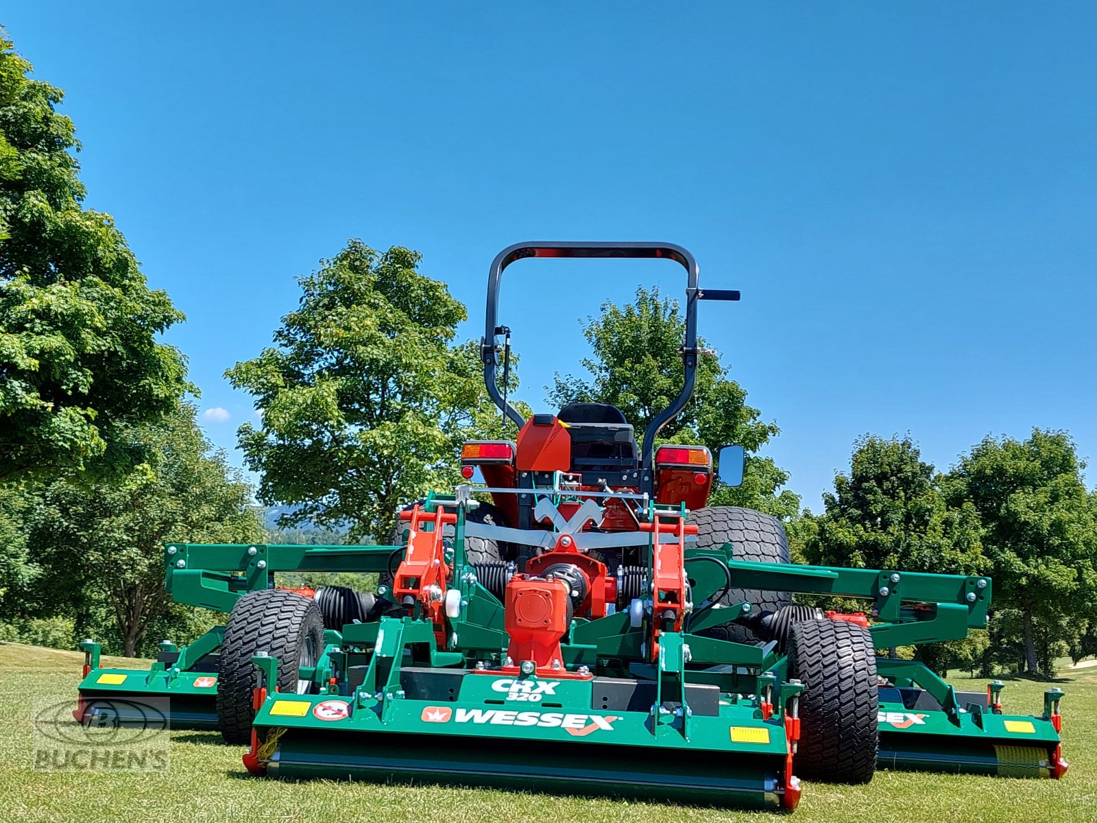 Sichelmäher des Typs Wessex CRX320 Semirough, Neumaschine in Olpe (Bild 11)