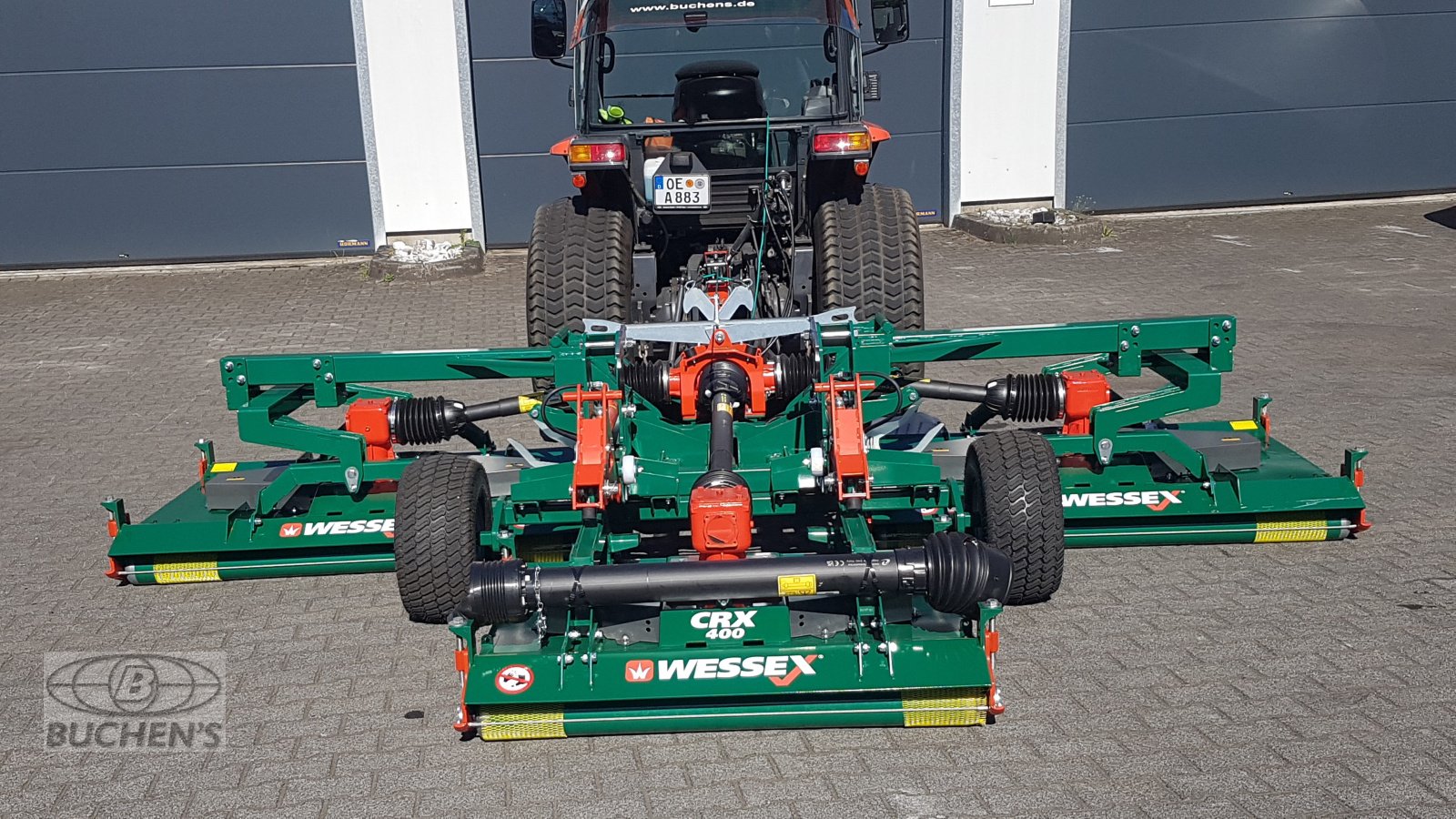 Sichelmäher des Typs Wessex CRX400, Neumaschine in Olpe (Bild 8)