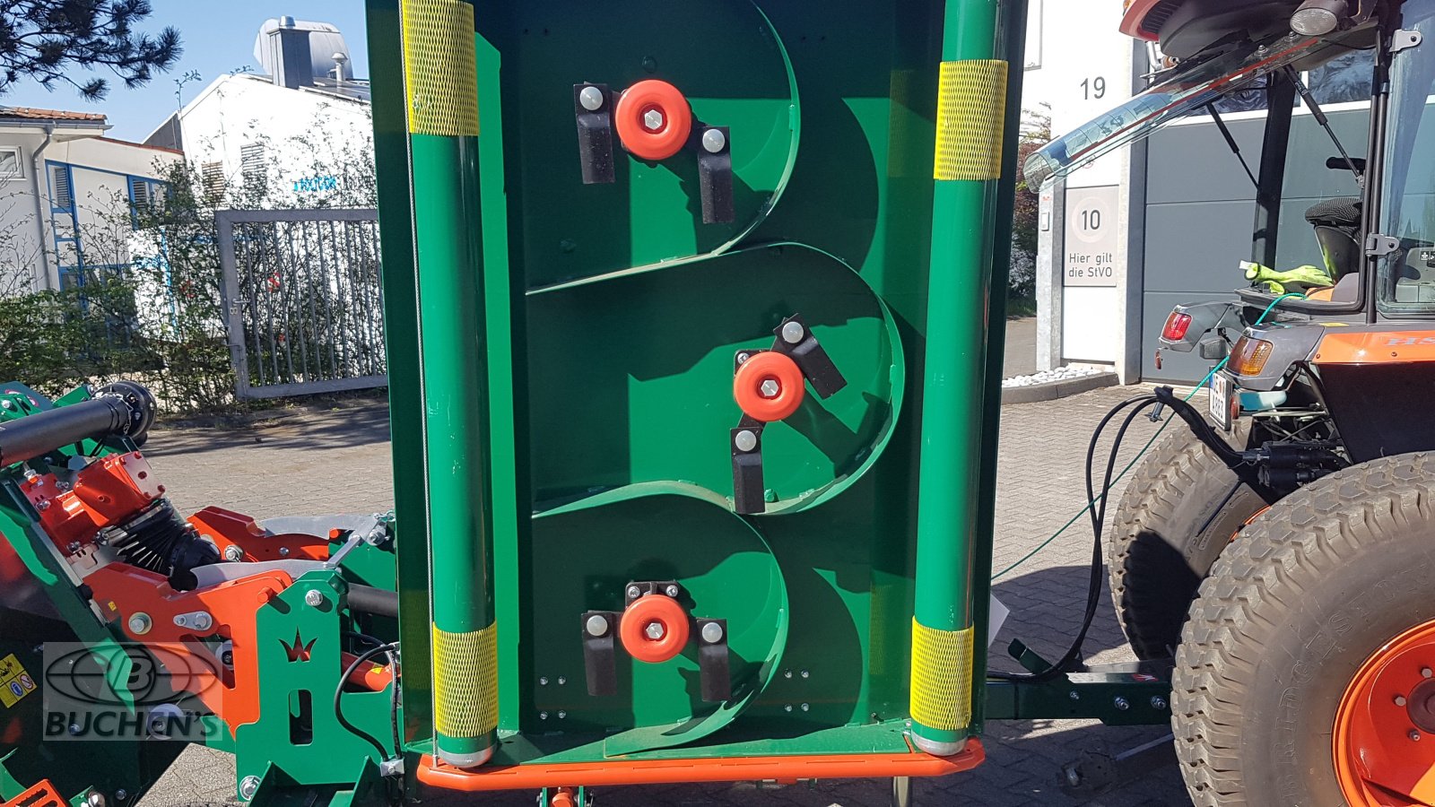 Sichelmäher des Typs Wessex CRX400, Neumaschine in Olpe (Bild 10)