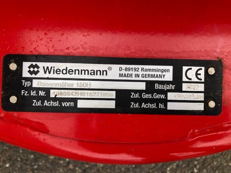 Sichelmäher des Typs Wiedenmann Super Pro RMR 150 H, Gebrauchtmaschine in Ulm (Söflingen) (Bild 3)