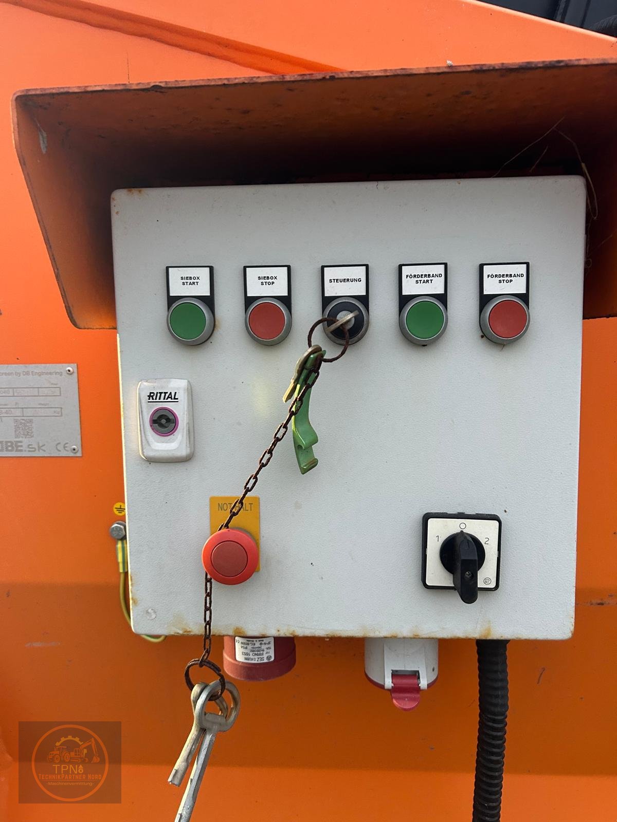 Siebanlage a típus DB Engineering Österreich Traser DB-40 L/C, Gebrauchtmaschine ekkor: Breklum (Kép 4)