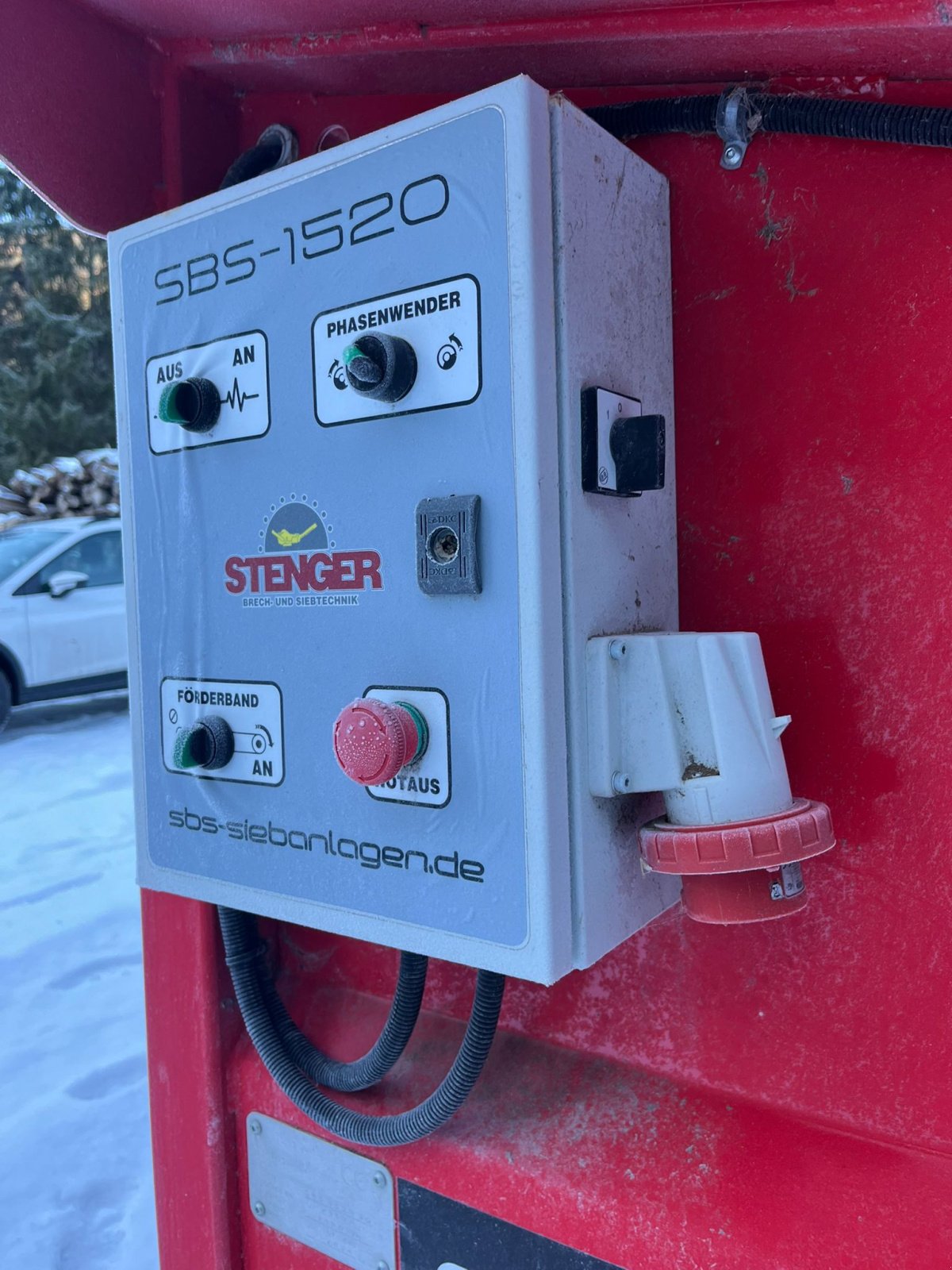 Siebanlage Türe ait SBS SBS-1520, Gebrauchtmaschine içinde Antdorf (resim 4)