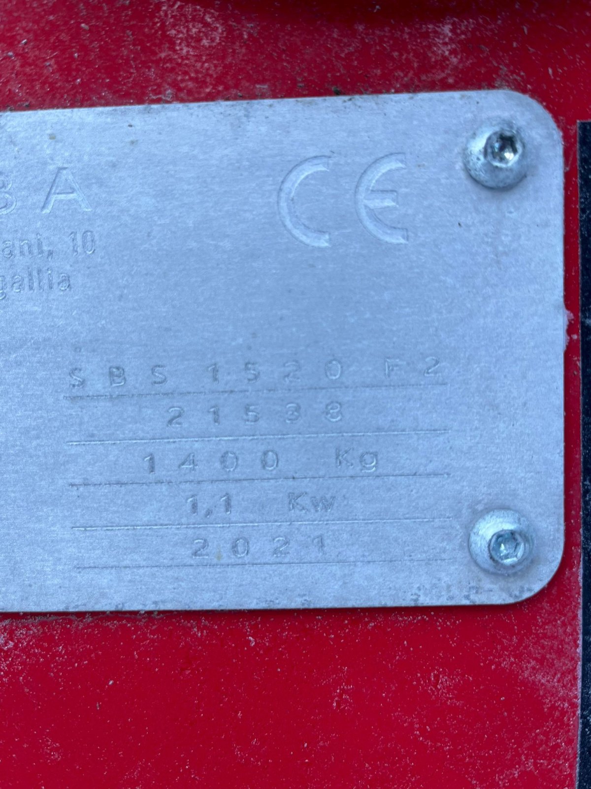 Siebanlage Türe ait SBS SBS-1520, Gebrauchtmaschine içinde Antdorf (resim 5)
