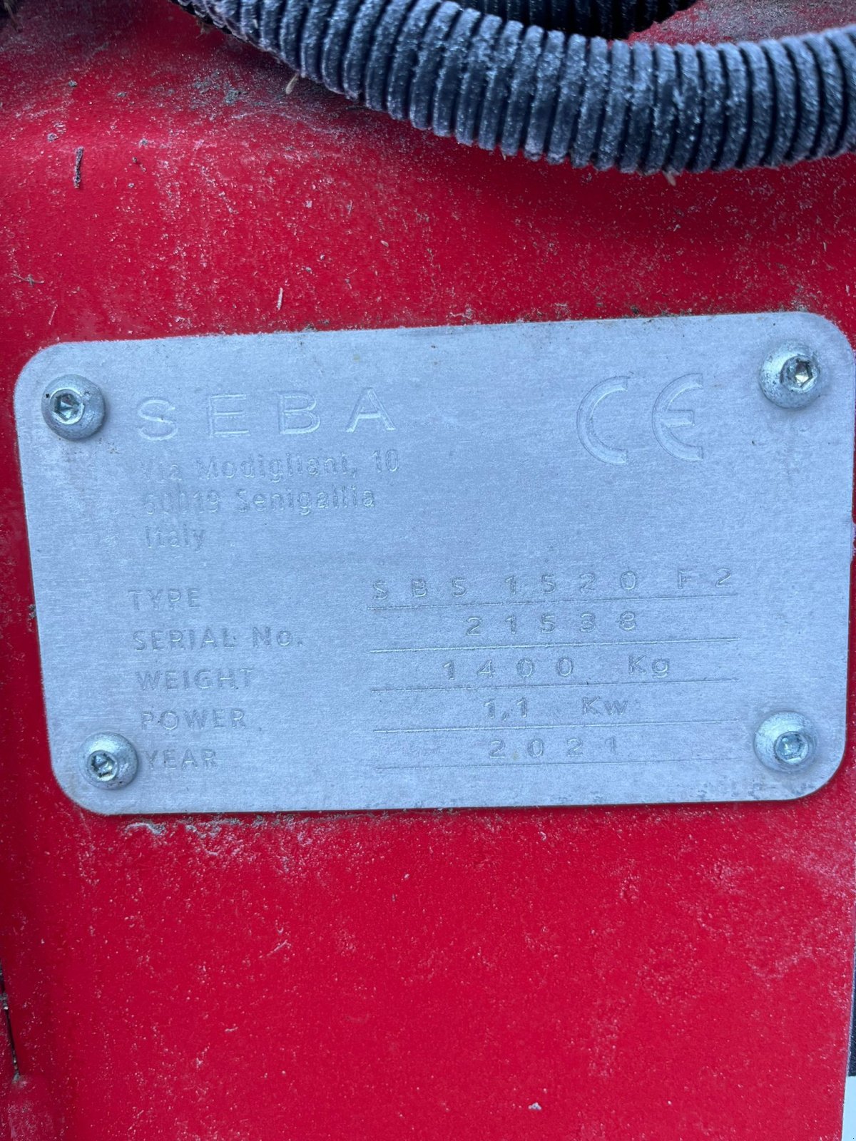 Siebanlage Türe ait SBS SBS-1520, Gebrauchtmaschine içinde Antdorf (resim 7)