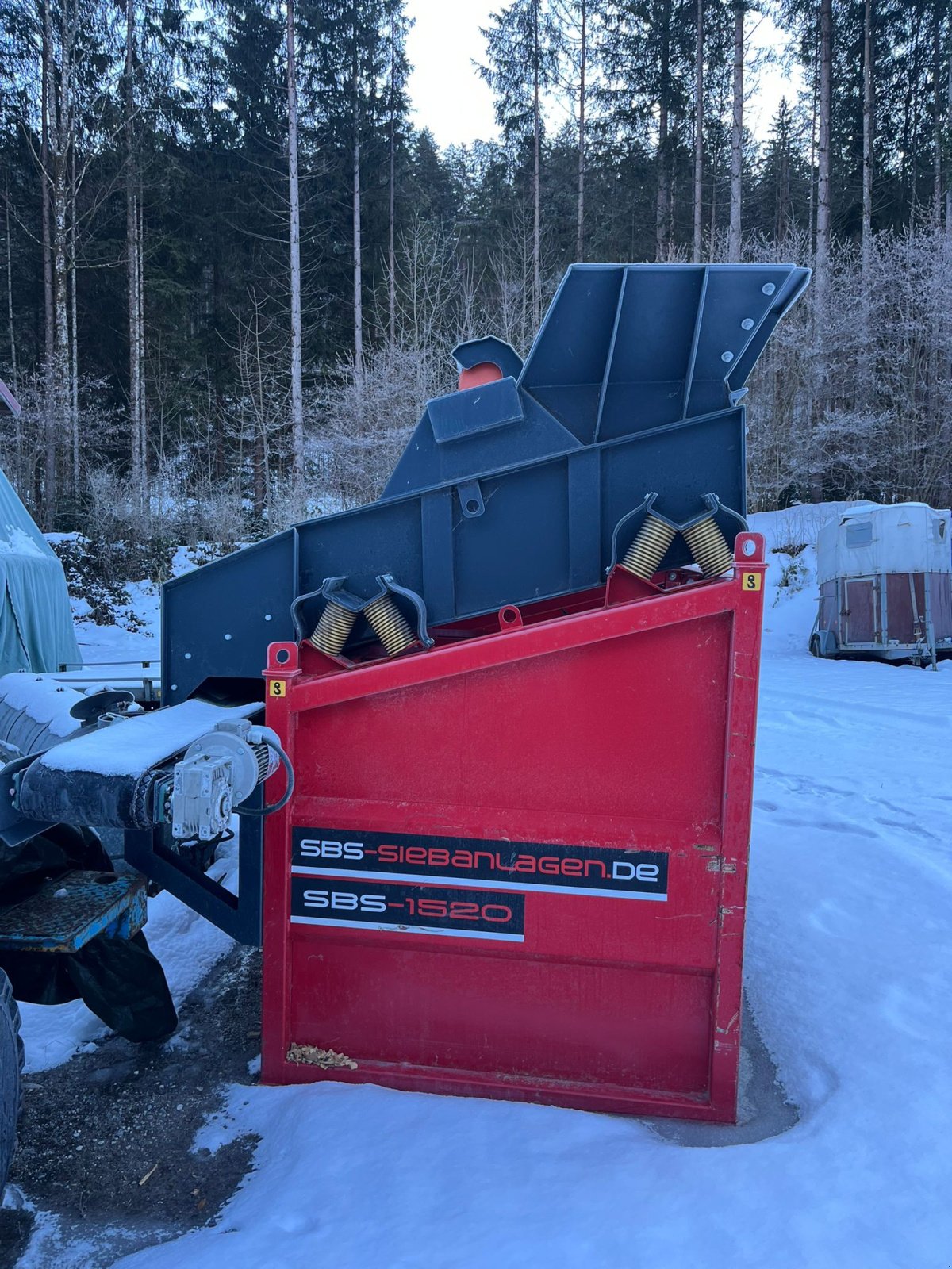 Siebanlage Türe ait SBS SBS-1520, Gebrauchtmaschine içinde Antdorf (resim 8)