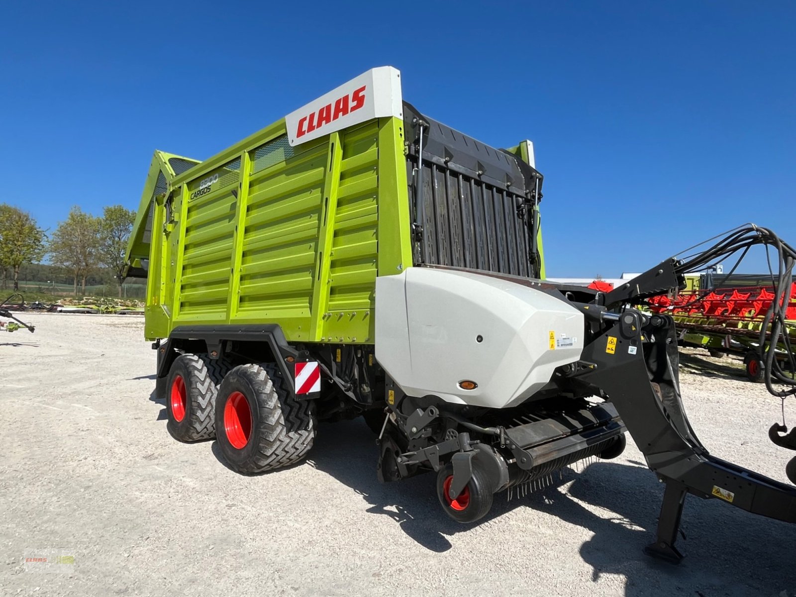 Silierwagen des Typs CLAAS Cargos 8300, Gebrauchtmaschine in Langenau (Bild 11)