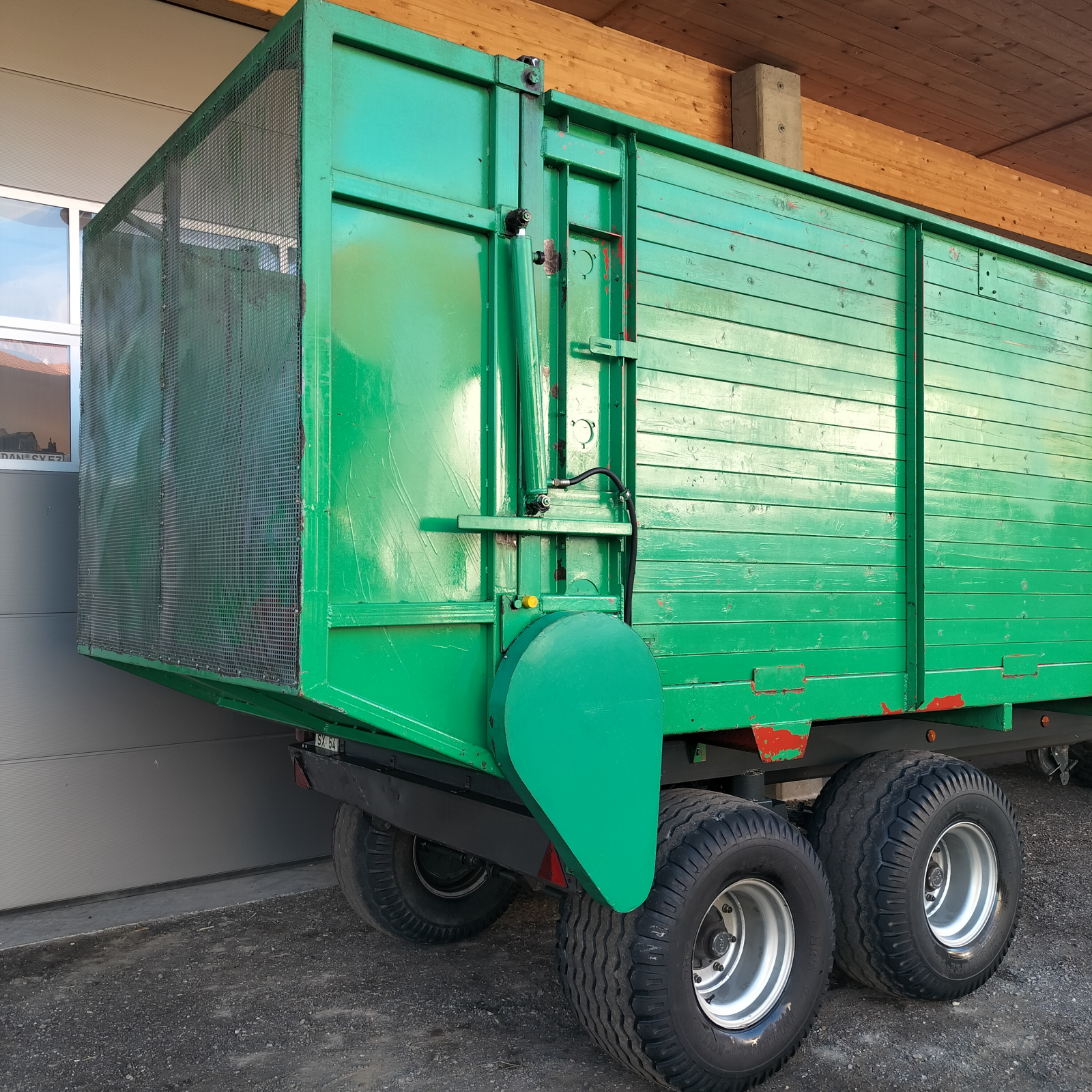 Silierwagen des Typs Eigenbau Kratzboden, Gebrauchtmaschine in Postmünster (Bild 3)