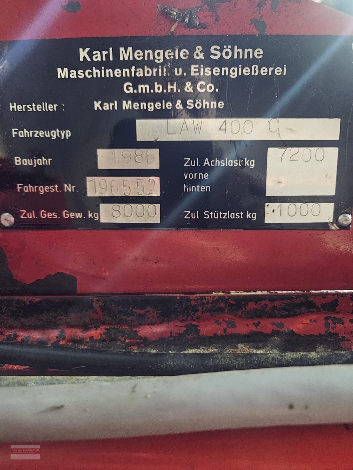 Silierwagen typu Mengele LAW 400 C, Gebrauchtmaschine v Epfendorf (Obrázek 25)
