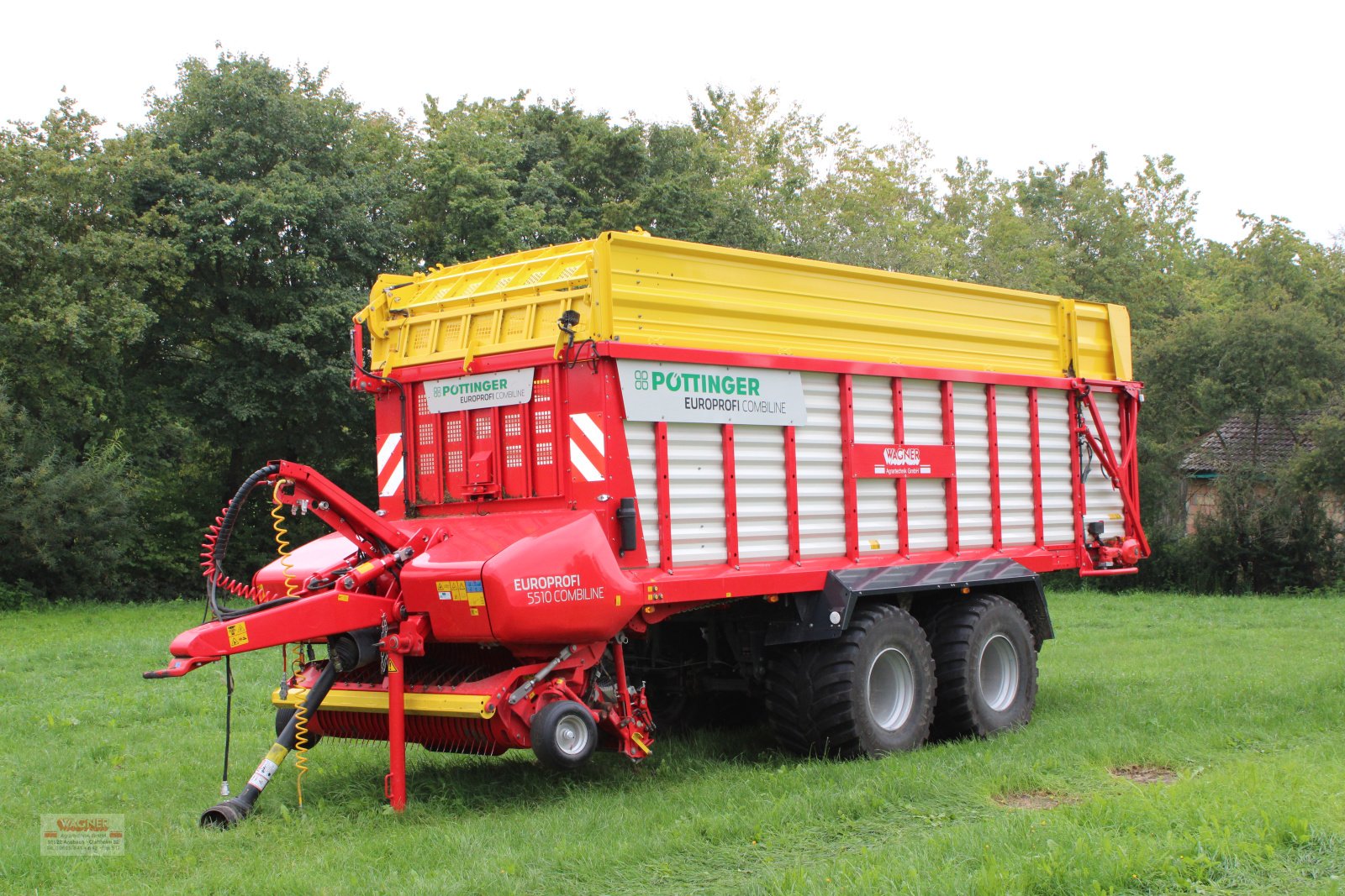 Silierwagen des Typs Pöttinger Europrofi 5510 L Combiline, Gebrauchtmaschine in Ansbach (Bild 1)
