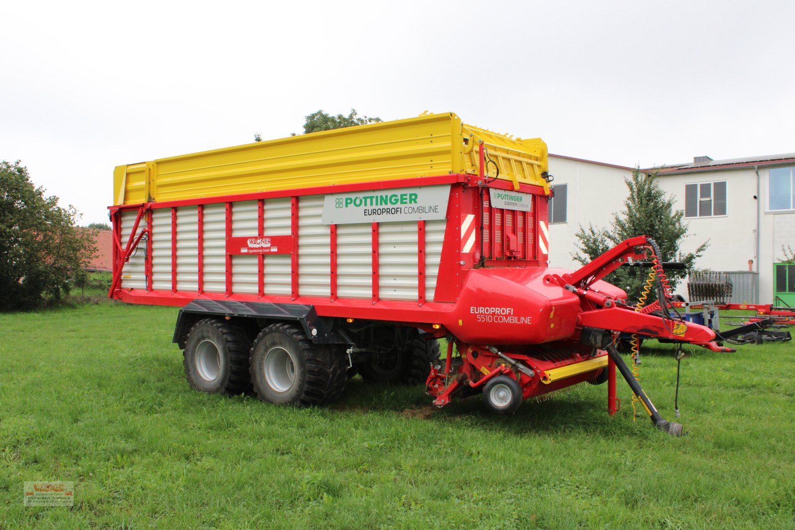 Silierwagen des Typs Pöttinger Europrofi 5510 L Combiline, Gebrauchtmaschine in Ansbach (Bild 2)