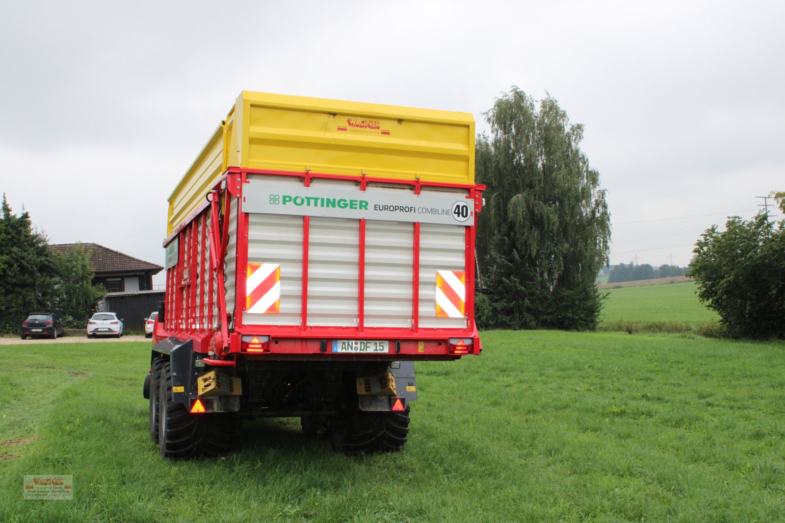 Silierwagen des Typs Pöttinger Europrofi 5510 L Combiline, Gebrauchtmaschine in Ansbach (Bild 3)