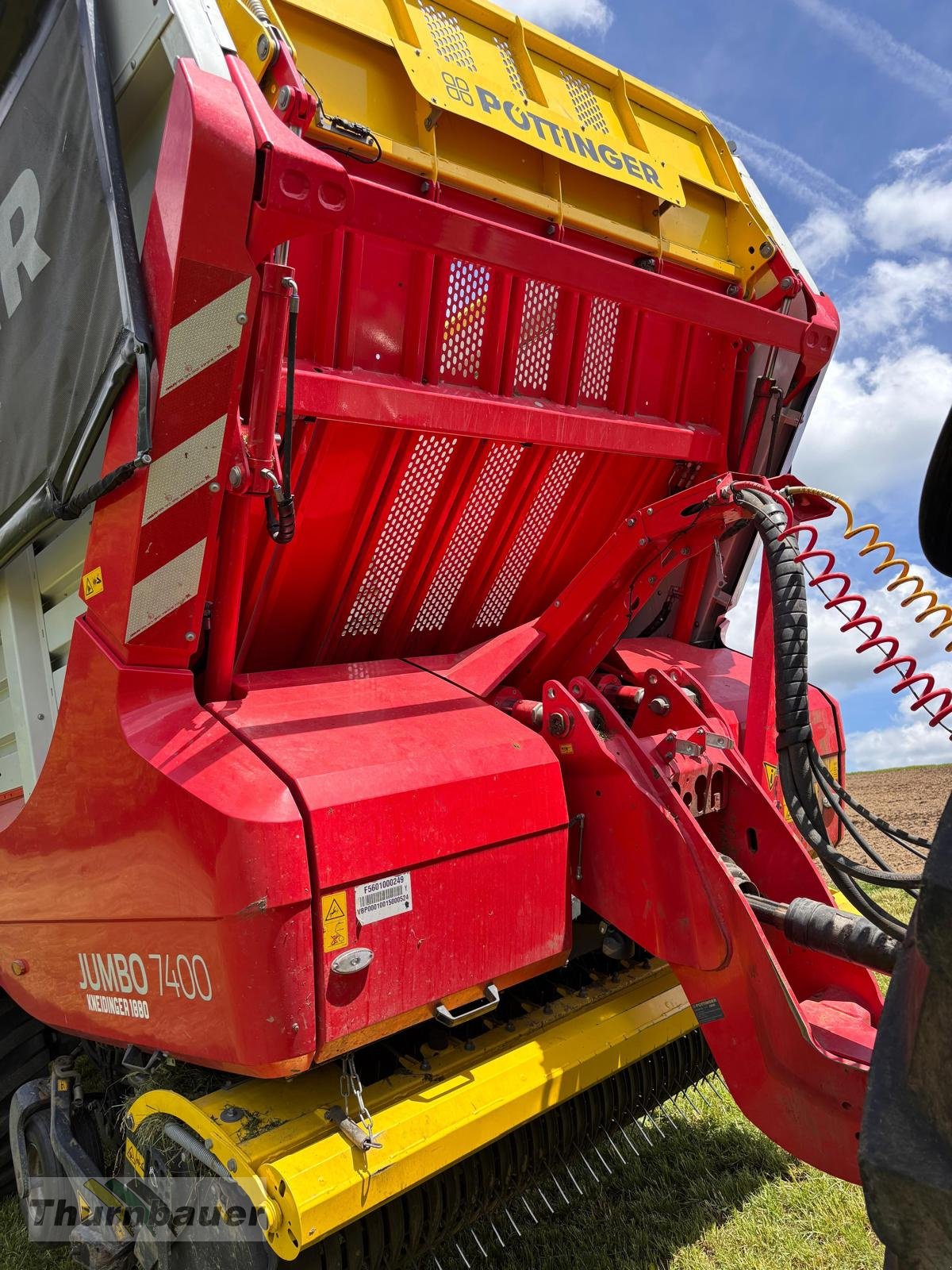Silierwagen des Typs Pöttinger Jumbo 7400, Gebrauchtmaschine in Bodenmais (Bild 3)