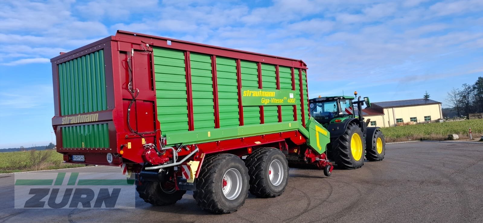 Silierwagen des Typs Strautmann Giga-Vitesse CFS 4002, Neumaschine in Windsbach (Bild 2)