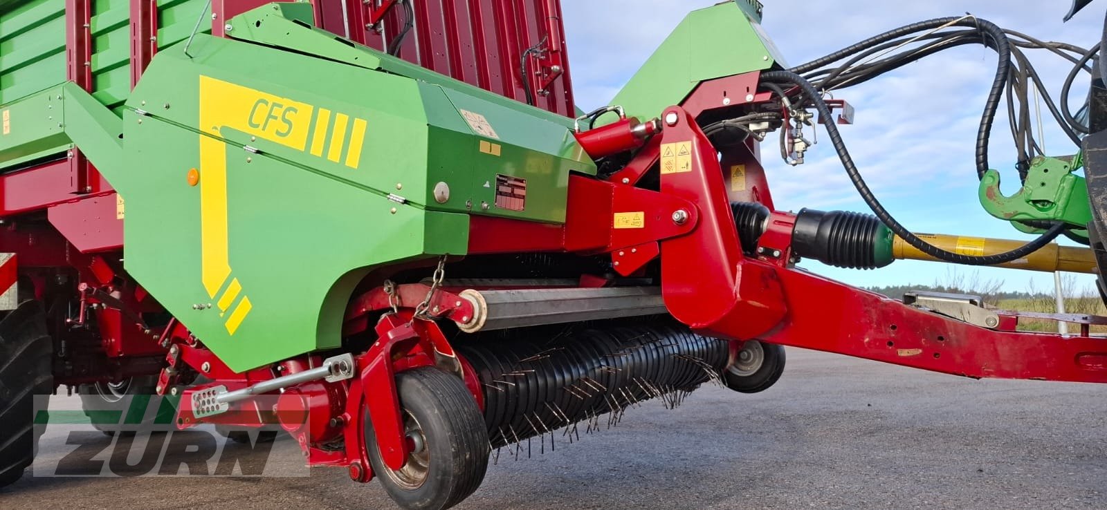 Silierwagen des Typs Strautmann Giga-Vitesse CFS 4002, Neumaschine in Windsbach (Bild 8)