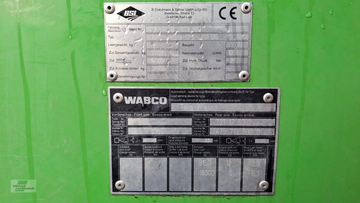 Silierwagen des Typs Strautmann Tera-Vitesse 4201, Gebrauchtmaschine in Rhede / Brual (Bild 11)