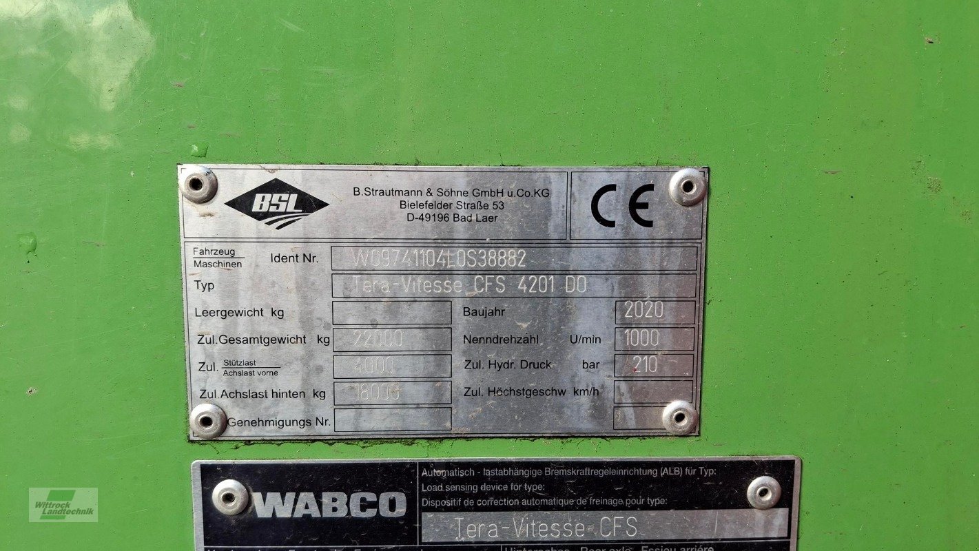 Silierwagen des Typs Strautmann Tera-Vitesse 4201, Gebrauchtmaschine in Rhede / Brual (Bild 19)