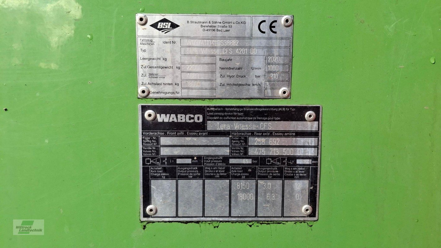 Silierwagen des Typs Strautmann Tera-Vitesse 4201, Gebrauchtmaschine in Rhede / Brual (Bild 18)