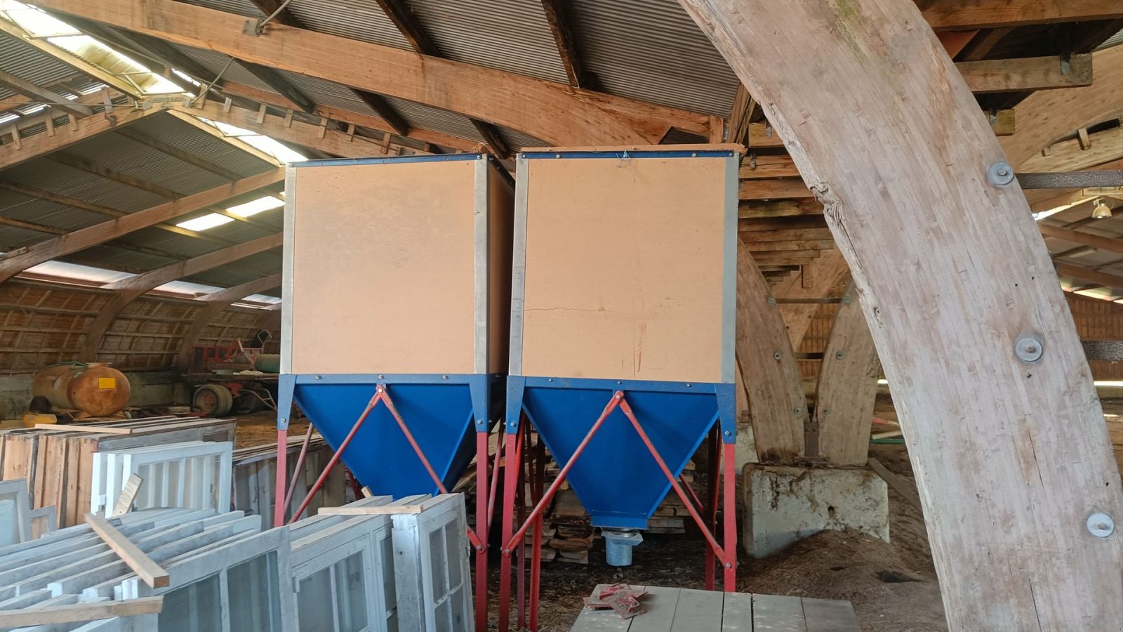 Silo del tipo Agri Flex indendørs, 1x1 m, 2 stk., Gebrauchtmaschine In Egtved (Immagine 1)