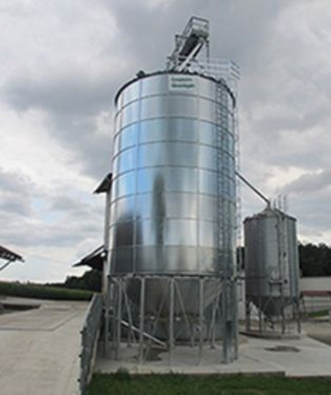 Silo del tipo Conpexim Trichtersilo verzinkt 152 t, DM 6,46 m, Neumaschine In Apetlon (Immagine 2)