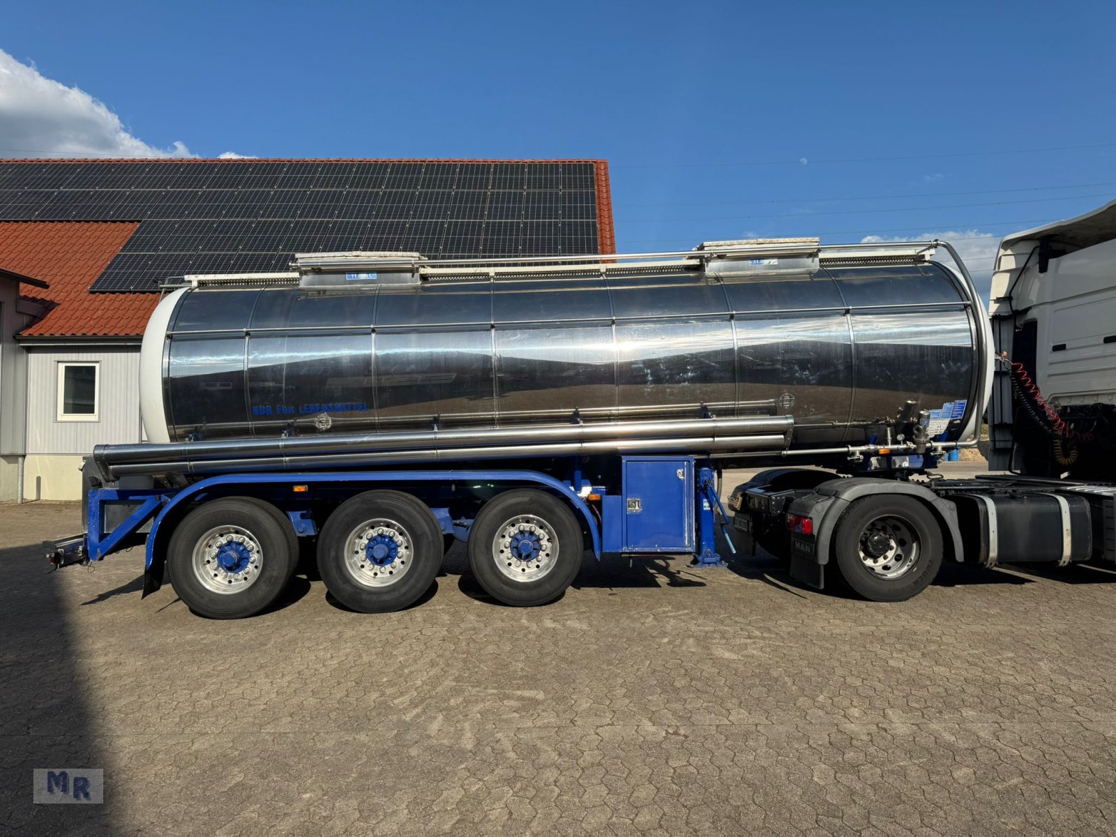 Silo du type Feldbinder Edelstahl Interne Nr. 7580, Gebrauchtmaschine en Greven (Photo 2)