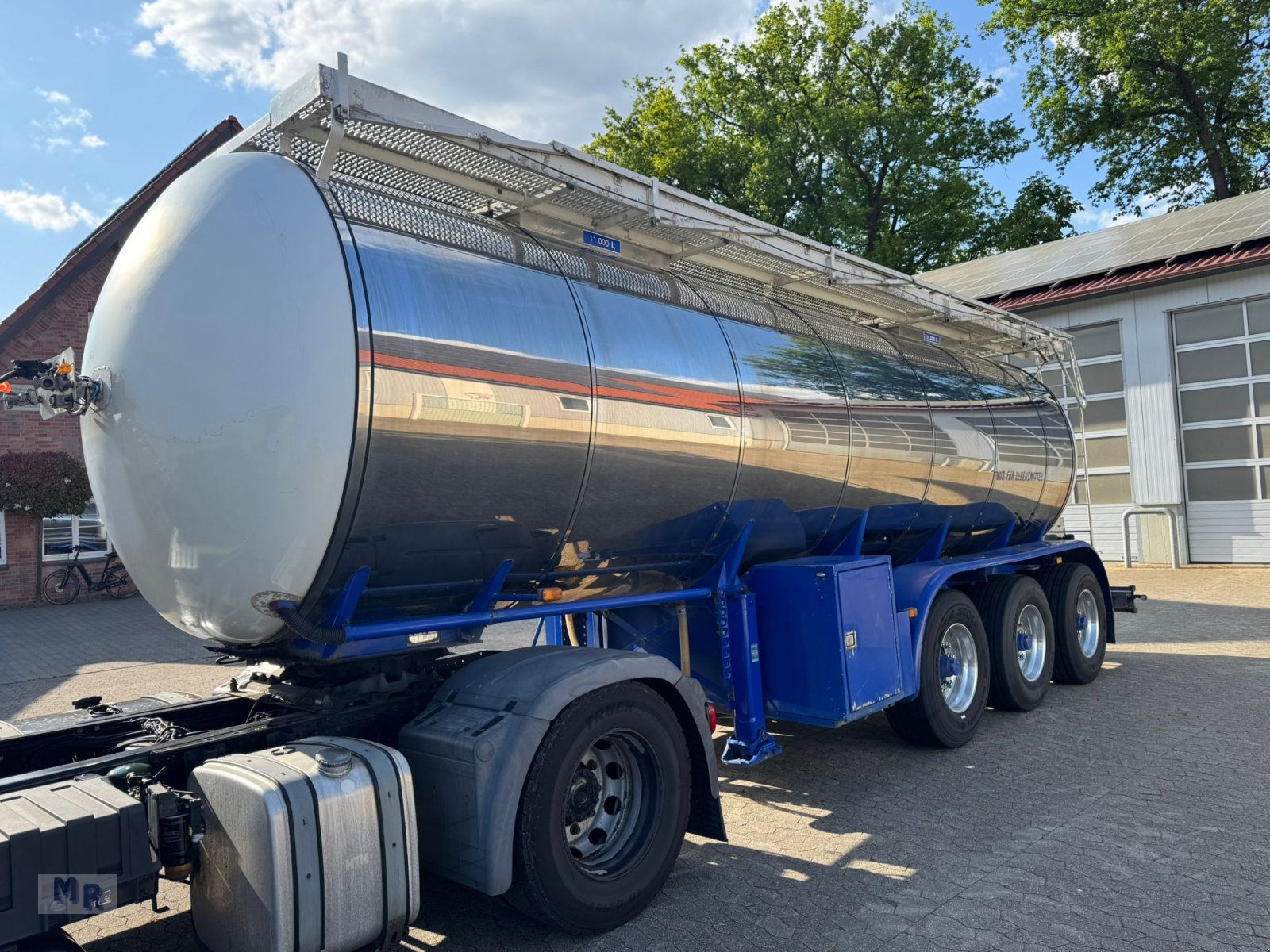 Silo du type Feldbinder Edelstahl Interne Nr. 7580, Gebrauchtmaschine en Greven (Photo 8)
