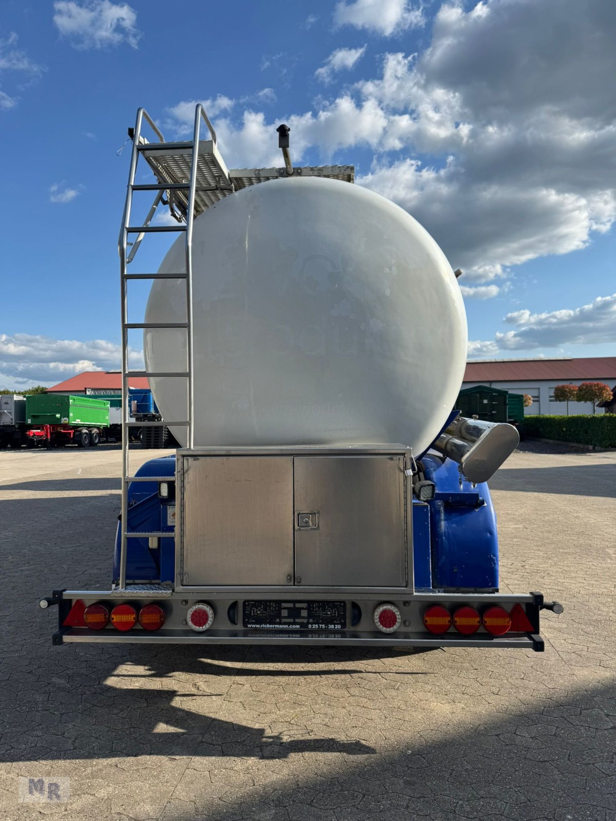 Silo του τύπου Feldbinder Edelstahl Silo Interne Nr. 7580, Gebrauchtmaschine σε Greven (Φωτογραφία 4)