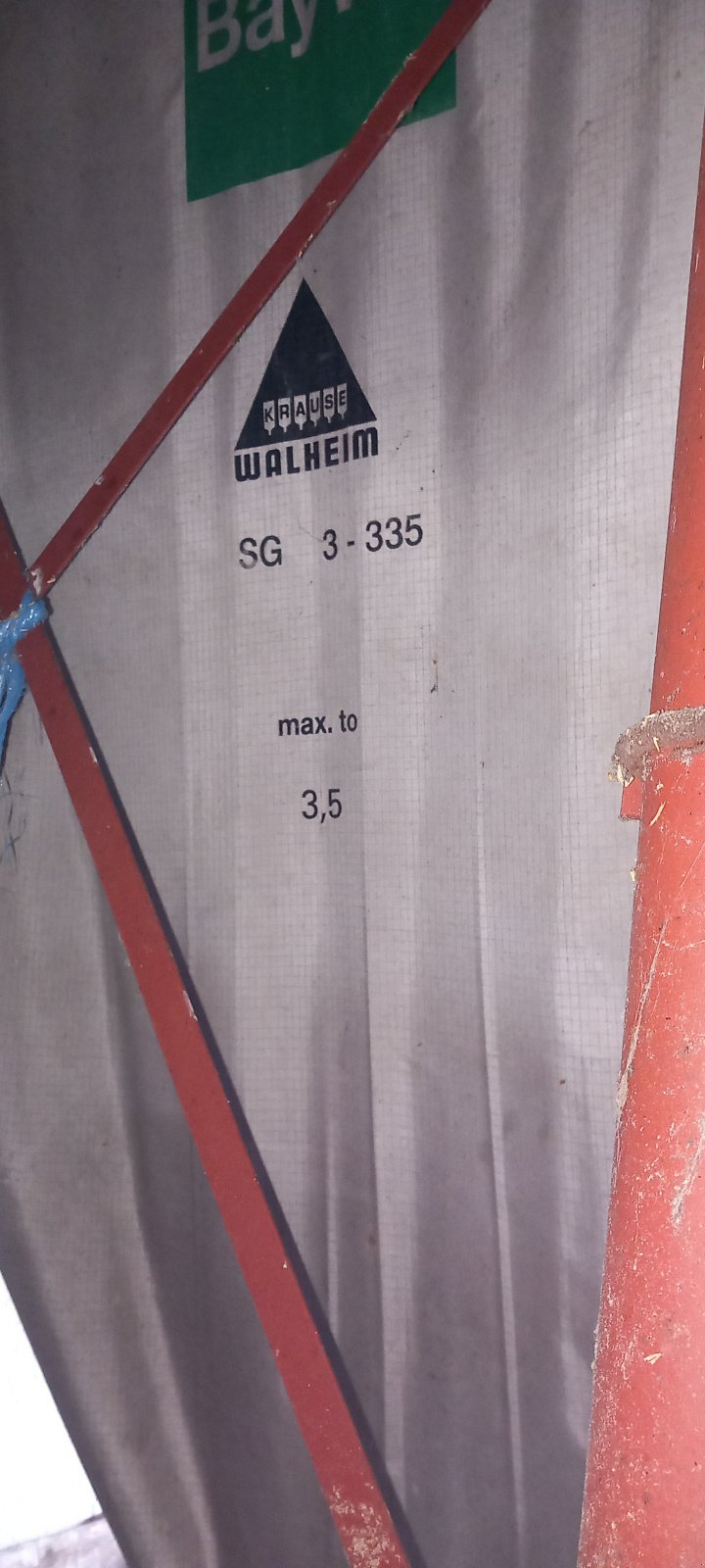 Silo des Typs Krause silo, Gebrauchtmaschine in Ebersried (Bild 2)