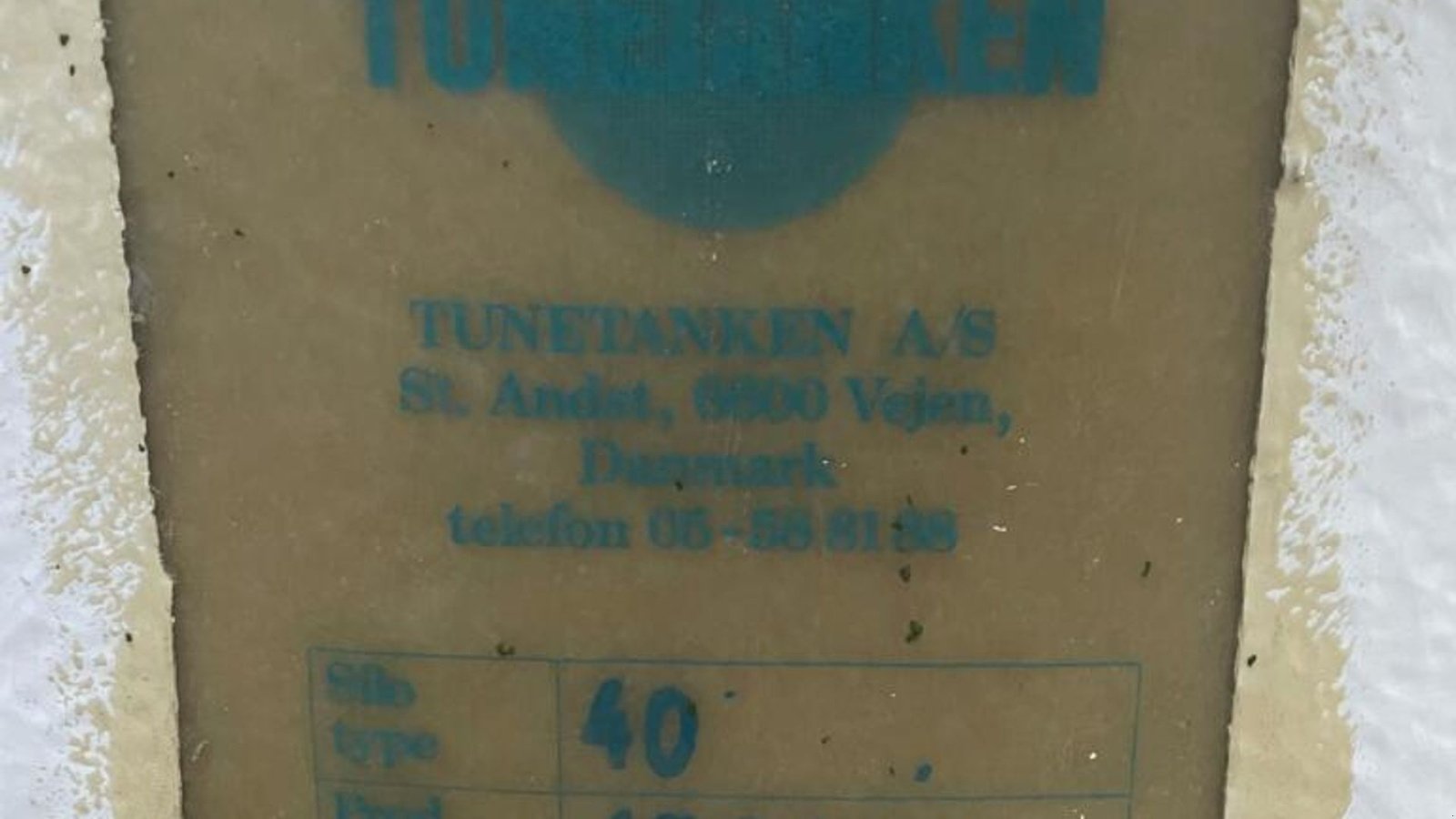 Silo typu Sonstige 40 m3 uden snegl, Gebrauchtmaschine v Egtved (Obrázek 10)