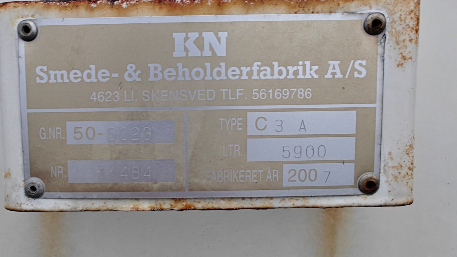 Silo of the type Sonstige C3A Diesel Tank, Gebrauchtmaschine in Vejen (Picture 5)