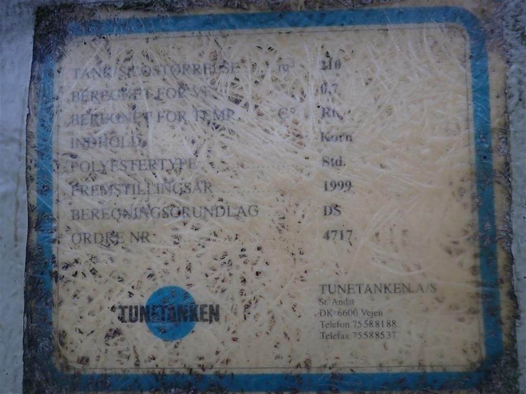 Silo des Typs Sonstige glasfiber silo 210 m3, Gebrauchtmaschine in Egtved (Bild 6)