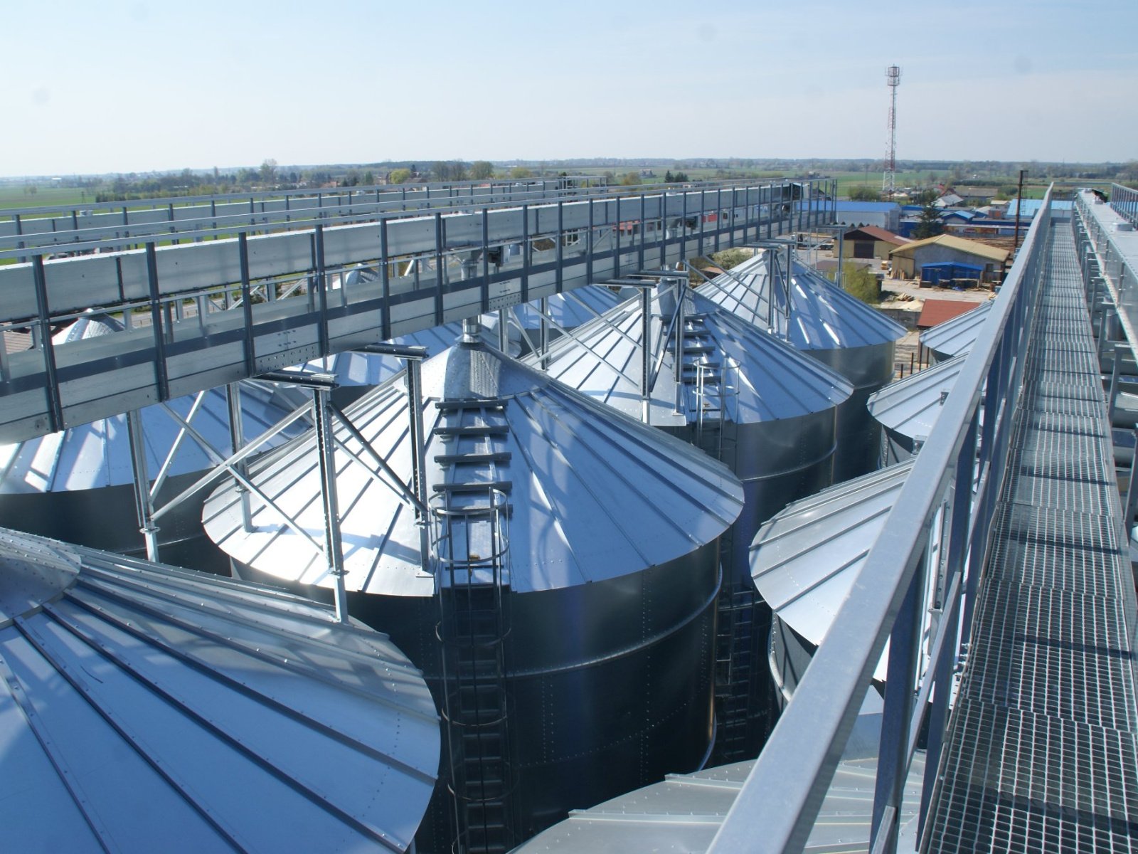 Silo типа Sonstige Glattwandsilos mit Trichterauslass, Neumaschine в Niederfellabrunn (Фотография 10)