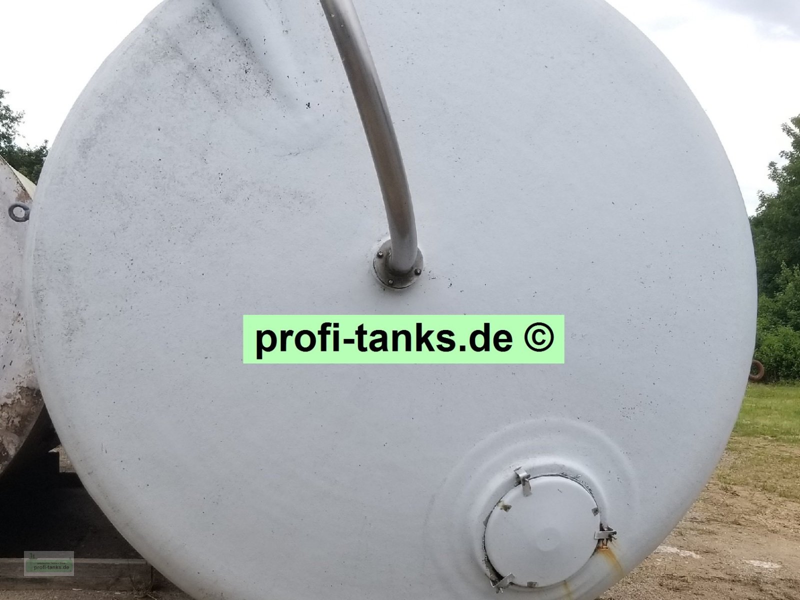 Silo типа Sonstige P218 gebrauchter Soleerzeuger 60.000 L GFK-Tank Mischtank Lagertank Polyestertank, Gebrauchtmaschine в Hillesheim (Фотография 4)